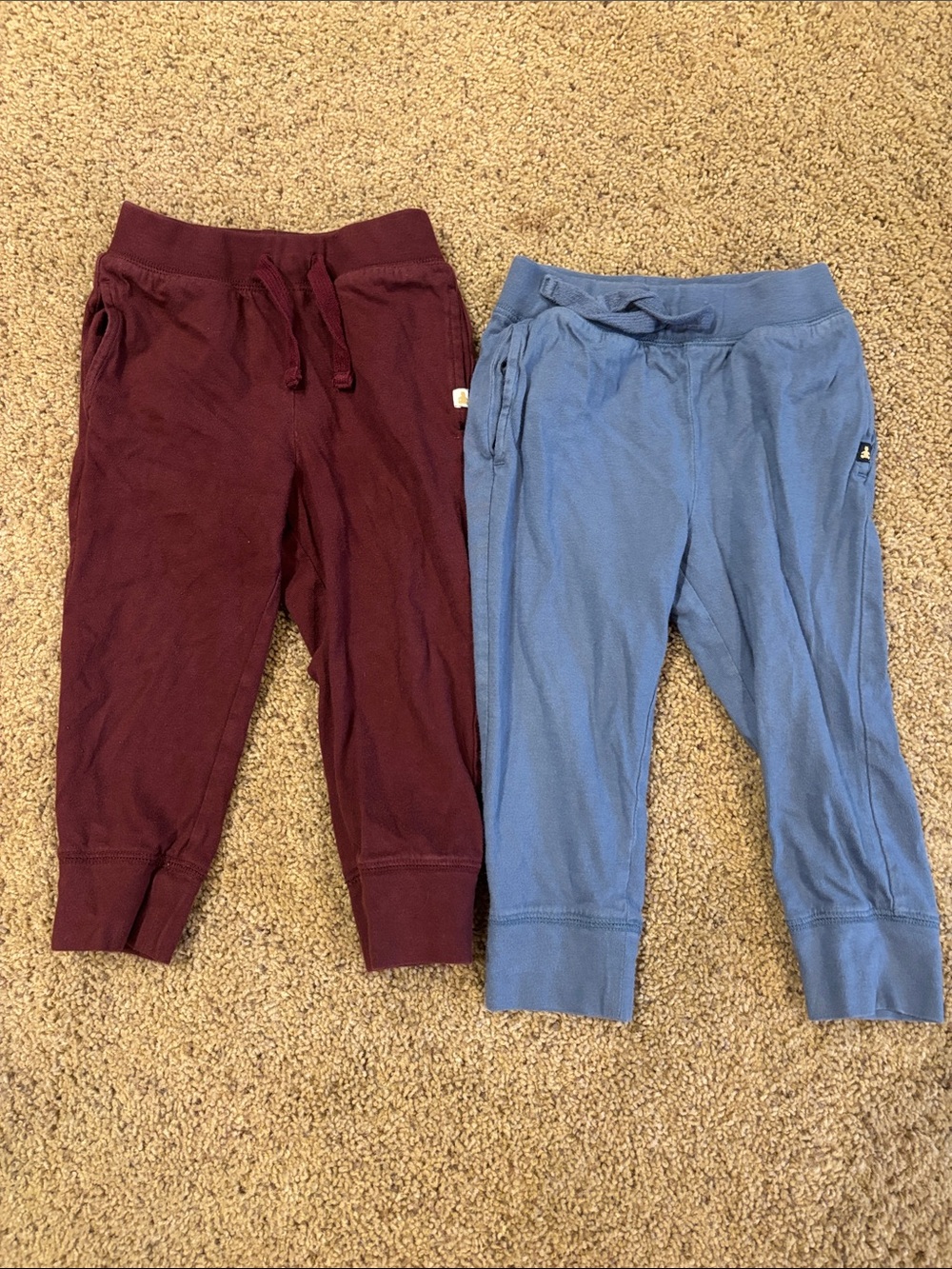 GAP Kids Sweatpants in Burgundy and Blue